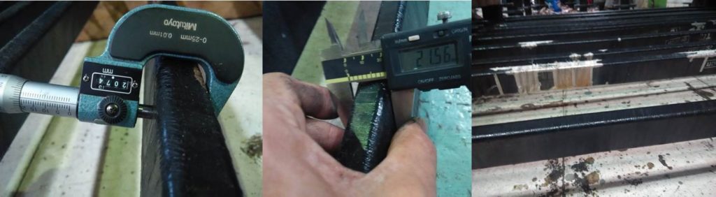 6.4. Stator Bar damaged due to loose contact too large coil gap (project experiences)